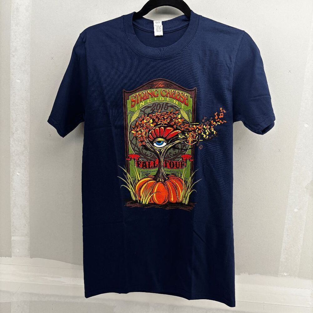 The String Cheese Incident 2015 Fall Tour Shirt Small Pycadellic‎ Rock Jam Band